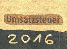Umsatzsteuer 2016