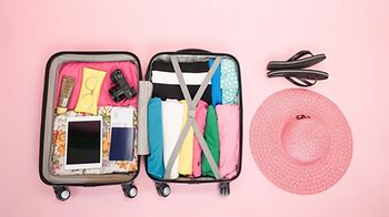 Urlaub Reise Koffer Gepäck