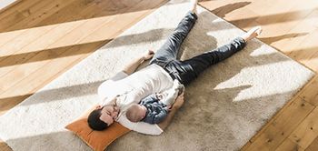 Vater Baby Teppich Wohnung Wohneigentum