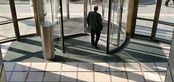 Verlassen vom Büro