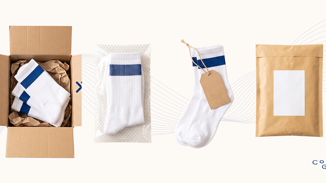 Verpackung Socken