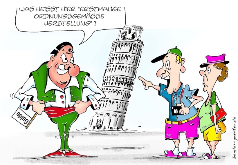Verwalter-Cartoon