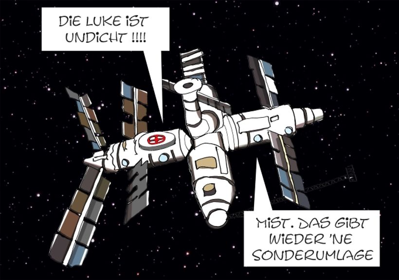 Verwalter-Cartoon