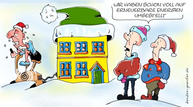Verwalter-Cartoon