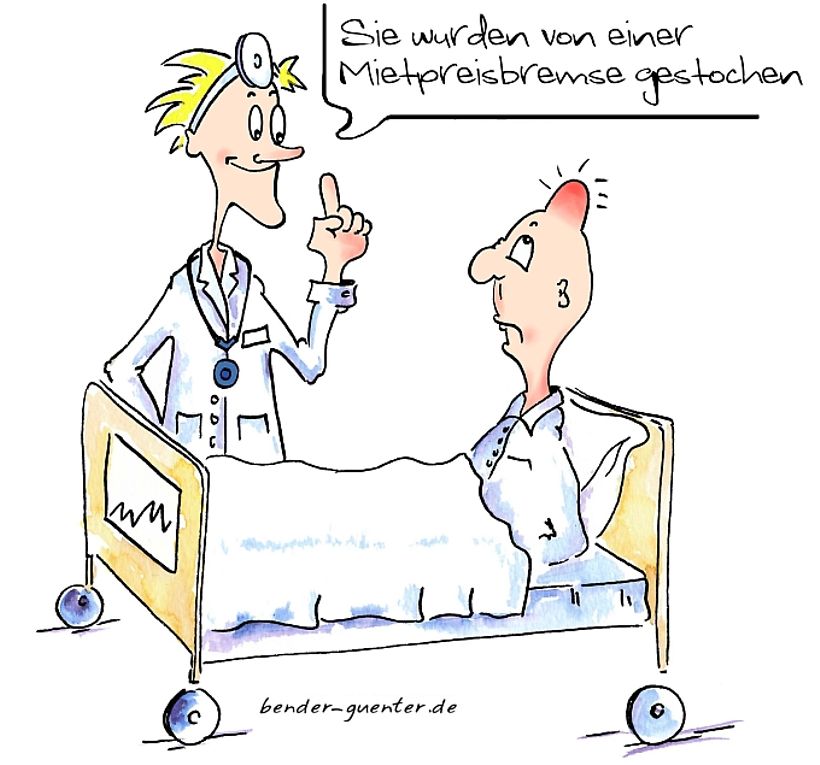 Verwalter-Cartoon