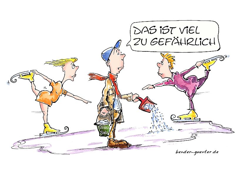 Verwalter-Cartoon