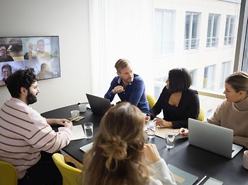 Videokonferenz Meeting