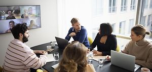 Videokonferenz Meeting