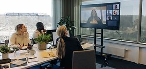Videokonferenz Teammeetng