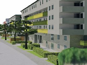 Visualisierung Quartier Auf der Mainhöhe im Beteiligungstool „You