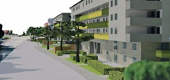 Visualisierung Quartier Auf der Mainhöhe im Beteiligungstool „You