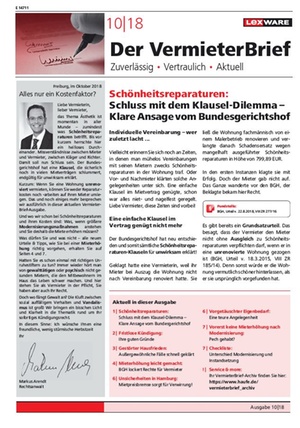 Checkliste: Unterschied Modernisierung und Instandsetzung | VermieterBrief