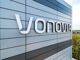 Vonovia Zentrale Bochum Leuchtschrift