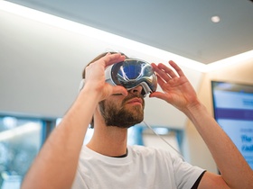 VR-Brille Frankfurt Meet-up