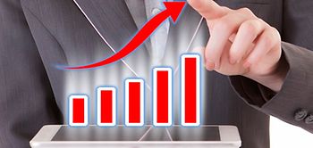 Wachstum Statistik wachsende Kurve Gewinn