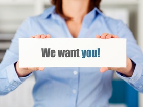 We want you