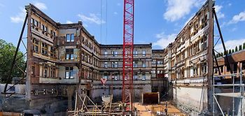 Wiederaufbau Baustelle