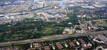 Wilhemsburger Rathausviertel Hamburg Wilhelmsburg Luftbild