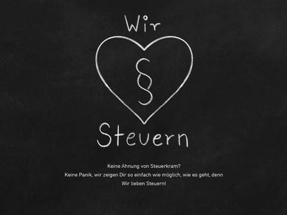 Wir lieben Steuern