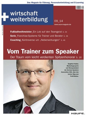 wirtschaft + weiterbildung Ausgabe 09/2014 | wirtschaft & weiterbildung