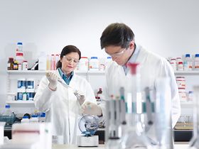 Wissenschaftler im Labor