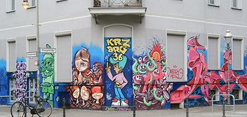 Wohnhaus Zoom Berlin Kreuzberg Graffiti