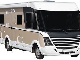 Wohnmobil, schraeg