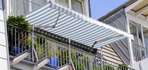 Zustimmung zur Markise auf dem Balkon einer Mietwohnung