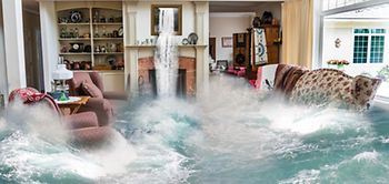 Wohnzimmer Wasserschaden überschwemmt