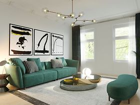 Wohnzimmer_nachher (c) Engel & Völkers Market Center Hamburg Elbe