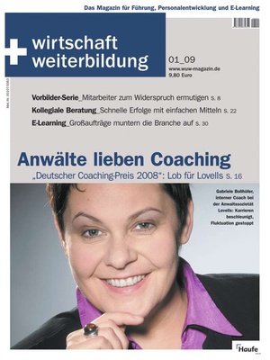 wirtschaft + weiterbildung Ausgabe 1/2009 | wirtschaft & weiterbildung