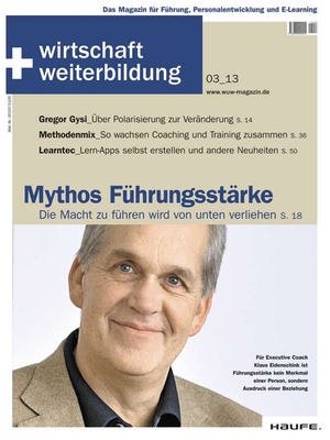 wirtschaft + weiterbildung Ausgabe 3/2013 | wirtschaft & weiterbildung