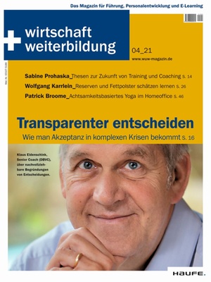 wirtschaft + weiterbildung Ausgabe 4/2021 | wirtschaft & weiterbildung