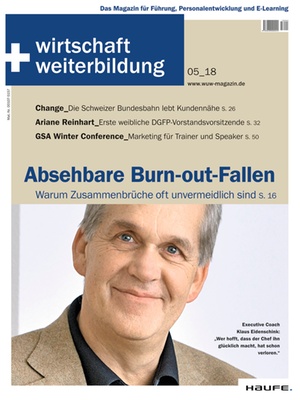 wirtschaft + weiterbildung Ausgabe 5/2018 | wirtschaft & weiterbildung