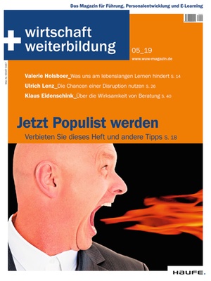 wirtschaft + weiterbildung Ausgabe 5/2019 | wirtschaft & weiterbildung