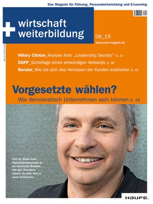 wirtschaft + weiterbildung Ausgabe 06/2015 | wirtschaft & weiterbildung