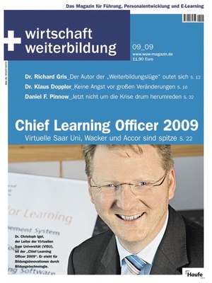 wirtschaft + weiterbildung Ausgabe 9/2009 | wirtschaft & weiterbildung