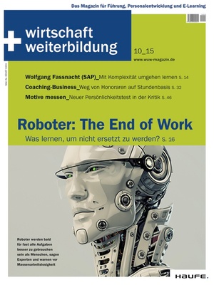 wirtschaft + weiterbildung Ausgabe 10/2015 | wirtschaft & weiterbildung