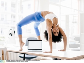 Yoga im Büro