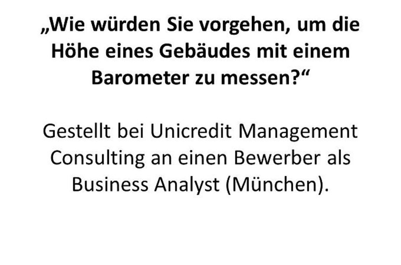 Zehn schwierigste Interviewfragen - Frage 3