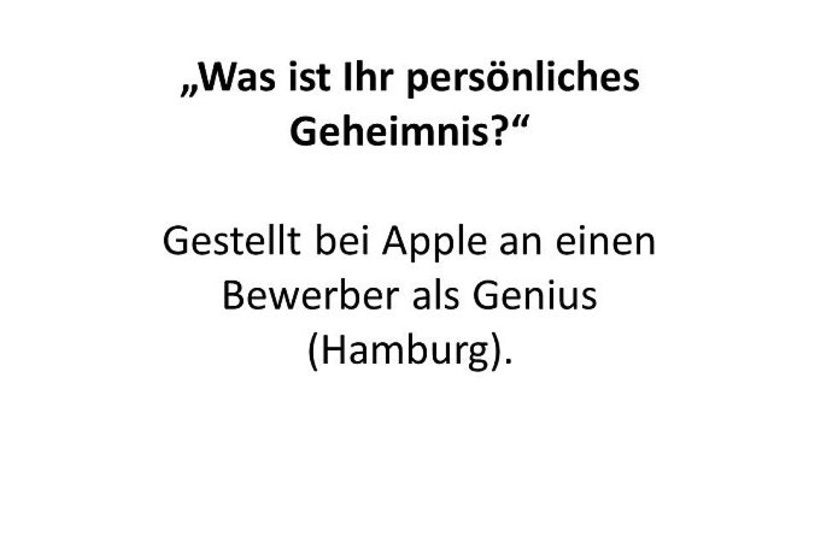 Zehn schwierigste Interviewfragen - Frage 6