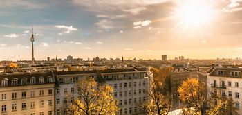 Berlin Stadt Stadtansicht Großstadt Herbst