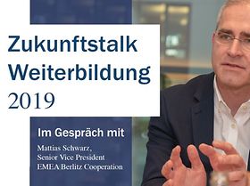 Zukunftstalk Weiterbildung 2019 Schwarz